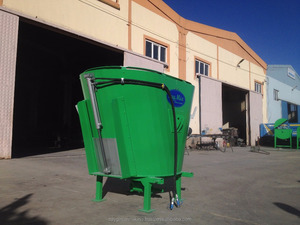 Mezcladora TMR con Alimentación Eléctrica y por Toma de Fuerza de Tractor, Mezcladora Vertical de Alimentación por Sinfín de 1.5m3 - Product Image 2