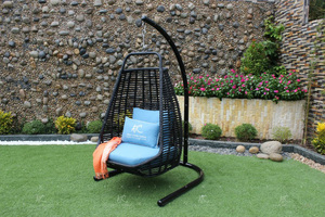 RAHM-016 Modern Design Newest Trendy Rattan Egg Chair Garden Furniture- <b>Hammock</b> - Product Image 2