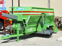 Nouvelle machine agricole Sayginlar : Tarière horizontale, wagon mélangeur TMR de haute qualité, machine à granulés d'aliments 8m³, composants principaux de l'engrenage 20