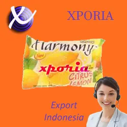 HARMONY Fruity Soap Bar LEMON 70gr | Indonesia Origin | Cheap人気の透明石鹸とロングラスティング香料