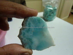 Pierre précieuse Larimar naturel Matière première Pierre brute - Product Image 3