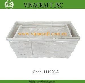 ตะกร้าหญ้าทะเลสานจากไม้ไผ่,แบบใหม่ - Product Image 5