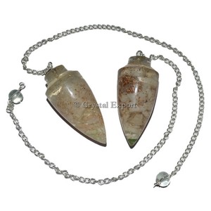 Scolosite Orgone Balle Pendule Guérison Reiki Orgone Produits - Product Image 1