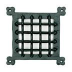 OMG Industries Gril de barbecue en fonte Grille de barbecue en fonte personnalisée Grille de cuisson au charbon de bois GRIL de barbecue portable
