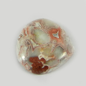 Ágata Crazy Lace natural de 17x19 mm en forma de corazón, 2.35 g, piedra preciosa para joyería IG0659 - Product Image 1