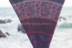 Roundie Mandala Tapiz Toalla de playa Boho Mandala Manta Throw Bohemian Round Tapiz Boho Free Wall Hanging Water - Product Image 3
