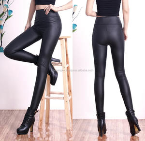 Pantalons en cuir de haute qualité pour femmes, style européen, pantalons tendance, pantalons en cuir skinny tendance - Product Image 2