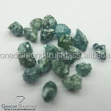 100% cuentas de diamantes sin cortar azul verdoso Natural para la fabricación de joyas cuentas de diamantes naturales cuentas de diamantes en bruto - Product Image 3