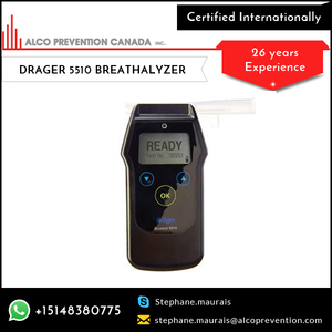 เครื่องทดสอบแอลกอฮอล์ Breathalyzer ที่ละเอียดอ่อนและรวดเร็วพร้อมอุปกรณ์จัดการที่ง่าย - Product Image 2