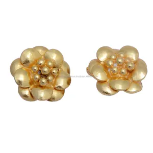 Bella <span class=keywords><strong>Fiore</strong></span> <span class=keywords><strong>di</strong></span> <span class=keywords><strong>Loto</strong></span> Pendente <span class=keywords><strong>di</strong></span> Fascino Del Metallo - Product Image 1