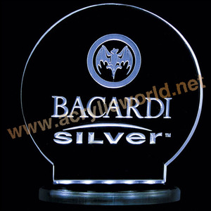 Marco acrílico magnético de escritorio con iluminación LED de borde, acrílico iluminado con LED, LGP - Product Image 6