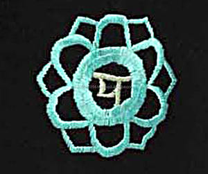 Bolsa de Yoga Bordada con los Siete Chakras al por Mayor, Negra/Verde/Roja/Amarilla/Borgoña/Marrón, de Lona de Algodón, para Transportar Accesorios, Marca Privada - Product Image 4