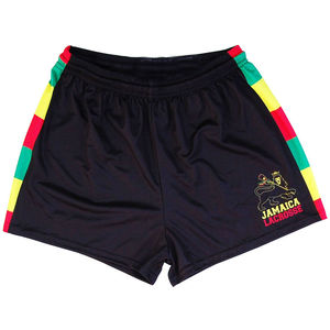 Short d'entraînement de crosse jamaïcain unisexe pour vêtements de sport adultes pour hommes et femmes - Product Image 1