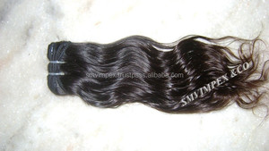 Extension de cheveux bruts non traités 100% cheveux indiens non transformés flottant sans perte et sans enchevêtrement de cheveux humains d'Inde. - Product Image 4