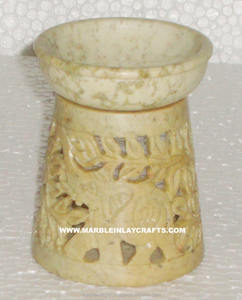 Handmade Soapstone Beautiful Fragrance Oil Burners - Product Image 1