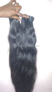 Extension de cheveux bruts sans cuticule 100% trame de cheveux humains Remy. Pas de perte et d'emmêlement Extension de cheveux humains vierges Remy de meilleure qualité - Product Image 2