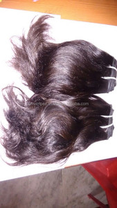 Extensión de pelo humano indio natural ondulado barato al por mayor, precio de fábrica indio del Sur 100% pelo indio crudo - Product Image 5