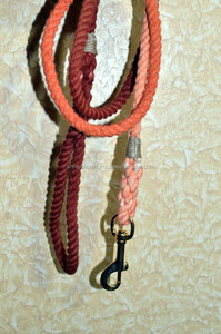 Ombre Rope Dog <b>Leash</b> Gradient Dye Color Rope Dog <b>Leash</b> - Product Image 2