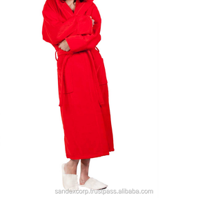 100% Cotton Hotel Bathrobe 100% OEM Super Absorbent Women Bathrobes From Indian Exporter - Product Image 1