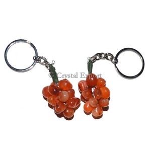 Pentagram Arrowheads Keychain : Stone Keychains - Crystal Export - Product Image 2