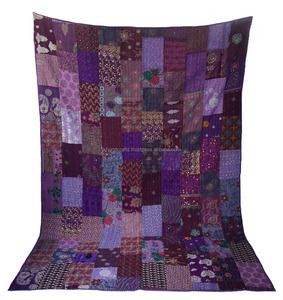 Nouveau 2016 Sari Patchwork Kantha Couverture - Product Image 3