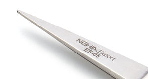 NGHIA Ensemble professionnel de manucure et de pédicure en acier inoxydable finition grise pince à épiler longueur 89mm - Product Image 5