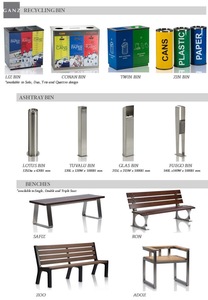 Cubo de basura para exteriores de acero inoxidable ecológico tipo inducción de pie - Product Image 5