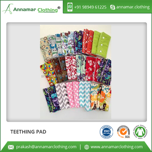 Washable Ecofriendly Teething Pad 100% Organic Cotton Teething Pad at Wholesale Price - Product Image 6