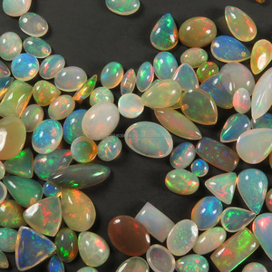 Pierre d'opale éthiopienne naturelle de qualité AAA prix par gramme avec jeu de couleur/feu et multicolore - Product Image 6