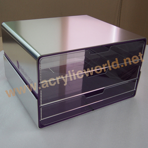 Organizador de Cosméticos de Lucite, Organizador de Maquillaje con Cajones - Product Image 2