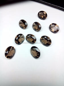Quartz8ควันธรรมชาติ * 10มม. รูปไข่อัญมณีหลวม - Product Image 2
