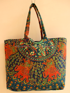 Andala-Bolso hobo de algodón para niñas, bolsa de mano con mandala hecha a mano, venta al por mayor - Product Image 3