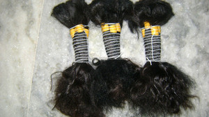 100% indien Temple brut non transformé cheveux humains en vrac Unweft Remy cheveux droite corps vague Styles lâche vague profonde traitement naturel - Product Image 4