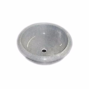 Lavabo de Baño de Mármol Turco Natural - Lavamanos Elegante y Duradero con Acabado Pulido - Product Image 1