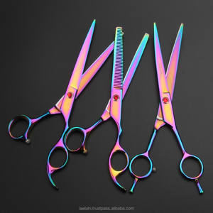 8" Professional Sharp Edge <b>Dog</b> PET GROOMING <b>SCISSORS</b> Set 2025 L . A . ELAHI & CO - Product Image 2