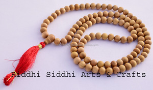 Perle bouddhiste en bois/sculpture en bois de santal/108 mala - Product Image 4