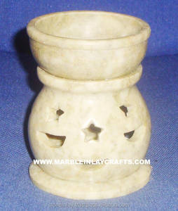 Difusor de Aceite Aromático de Piedra Jabonosa/Quemador de Aceite - Product Image 1