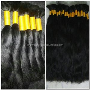 100% Cutícula alineada pelos Remy crudos. Cabello natural sin procesar, pelo indio virgen súper voluminoso. - Product Image 6