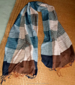 ผ้าพันคอผ้าฝ้ายหลากสีทอมือฤดูร้อนที่สมบูรณ์แบบ - Product Image 6