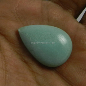 ลูกแพร์ Cabochon 28X18มม. อัญมณีหลวมสำหรับการทำเครื่องประดับน้ำนมธรรมชาติ4.50 Gms - Product Image 3
