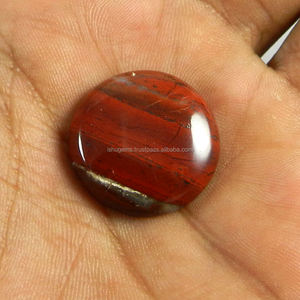 Piedra Preciosa Natural Mexicana de Jaspe de 5.40 g, Corte Brillante Redondo de 24 mm para Joyería, Modelo IG1168 de Ishu Gems - Product Image 3