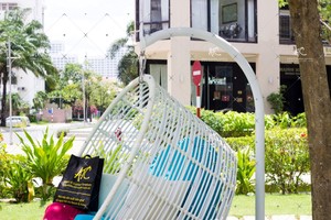 Hamac en rotin synthétique au design étonnant - Product Image 3