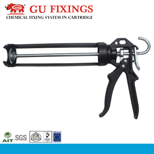 ปืนซิลิโคนแบบแมนนวลเกรดอุตสาหกรรม300มล. ลูกสูบก้านเรียบสำหรับการบำรุงรักษาโรงรถในบ้านแบบ DIY - Product Image 2