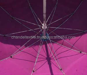 ร่มในสวนขนาดใหญ่ร่มชายหาดมีเส้นผ่าศูนย์กลางปักสีสันขนาด6ฟุต (72นิ้ว) ร่มสนามหญ้าตกแต่งงานแต่งงาน - Product Image 5