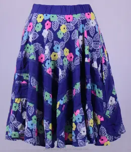 Rok Mini HCS 132 A, Naungan Biru Gelap Kekuatan Bunga