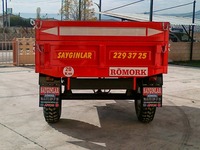 Remorque pour mèche de frein hydraulique à huile, accessoire pour remorque de tracteur à une essieu arrière, 3.5 tons, offre spéciale