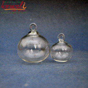 Adornos de bolas de Navidad de cristal de terrario transparente al por mayor DIY - Product Image 2