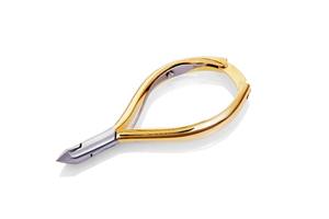 NGHIA Mejores Ventas N-01G Cortacutículas de Acero Inoxidable Chapado en Oro con Resorte Único y Caja Redonda, Alta Calidad, Personalizado para Exportación - Product Image 6