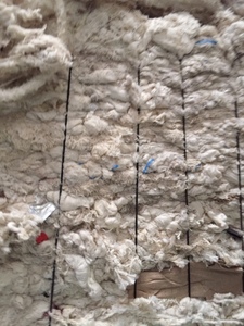 เส้นด้ายผ้าซาตินผ้าฝ้ายเคลือบ PU สำหรับชายและหญิงถักลายแบบแข็ง - Product Image 3