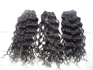 Precios de fábrica en cabello Remy de trama de máquina rizada profunda India sin procesar hecho de cabello humano - Product Image 2